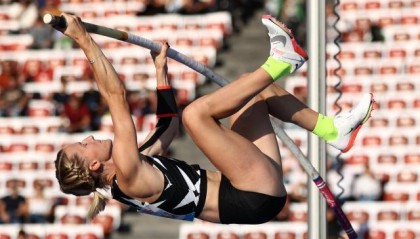 米乐-钻联总决赛女子撑杆跳破5米大关 汤普森再创佳绩